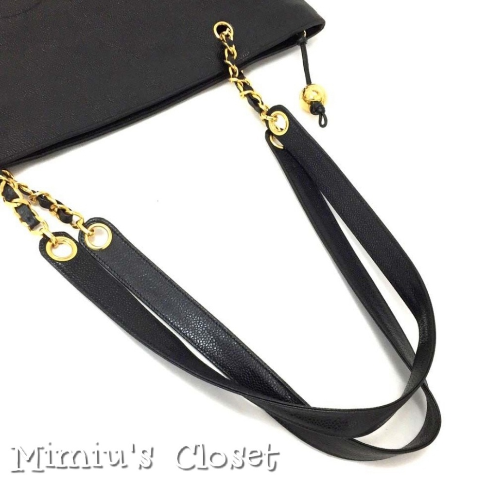 💥SOLD💥2Part 1 Authentic Chanel Caviar Portfolio - Picture 7 of 8